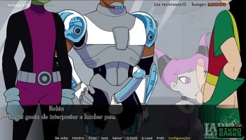 Teen Titans ep  Jinx Bukkake Beast BoyCyborg e Robin