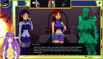Teen Titans Tower Part  Lizard Queen Fucking